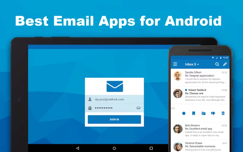 12 Popular Email Apps for Android to Organize your Mailbox