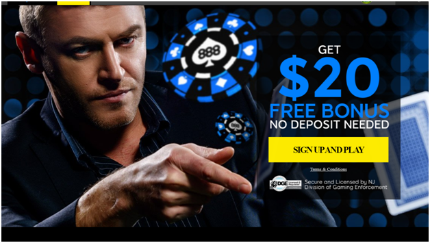 888 poker $20 no deposit bonus