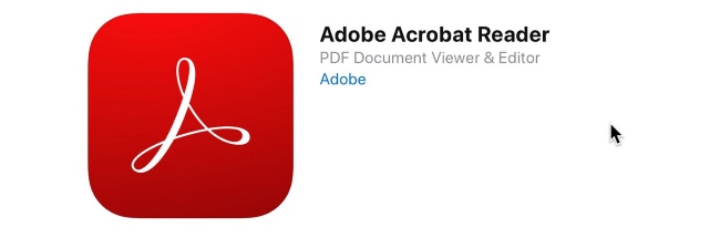 Adobe Acrobat Reader