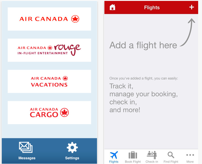 Air Canada App