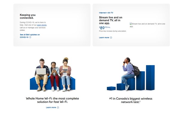 Android cell phone plans canada- Bell plans
