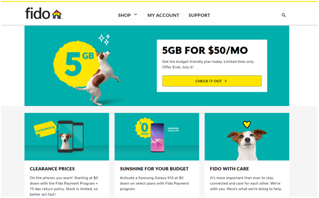 fido business phone plans