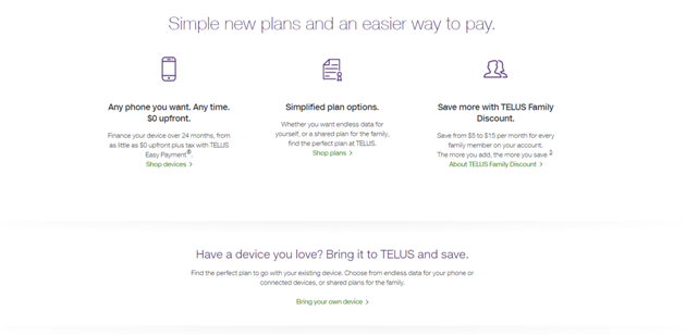 Telus plans