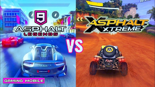 Asphalt 9 Legends and Asphalt Xtreme