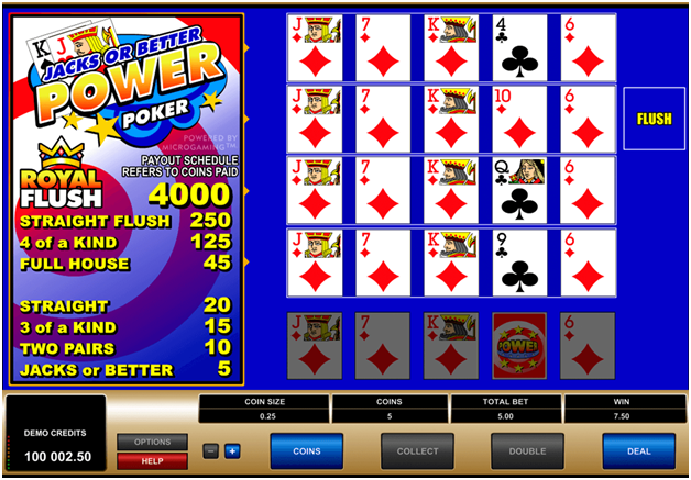 Best casino games to play- Video poker