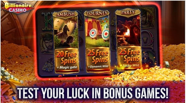 Billionaire casino slot games