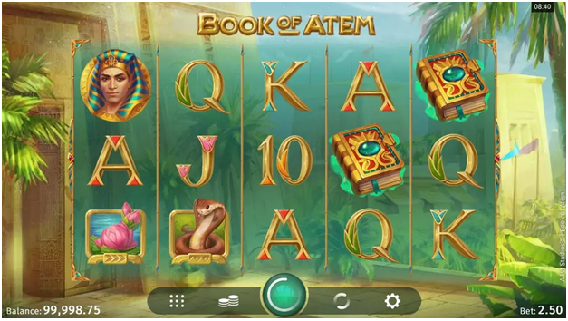 Book of Atem slot at Canadian online casinos