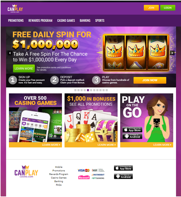 Can Play Canada new casino
