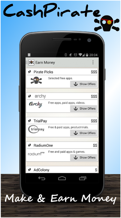 Cash Pirate app