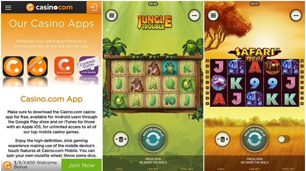 Casino.com- games to play