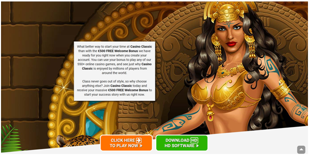 Casino Classic Android bonus