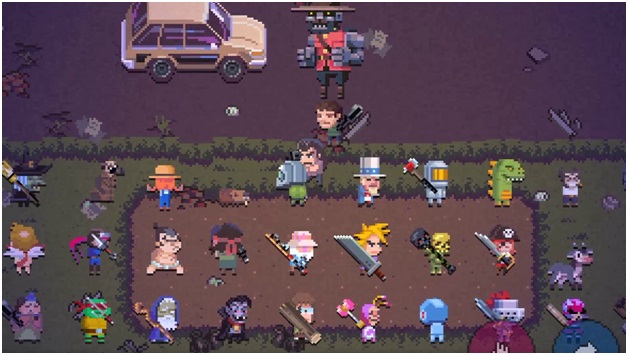 Characters in death road to canada