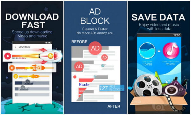 Data saving browsers