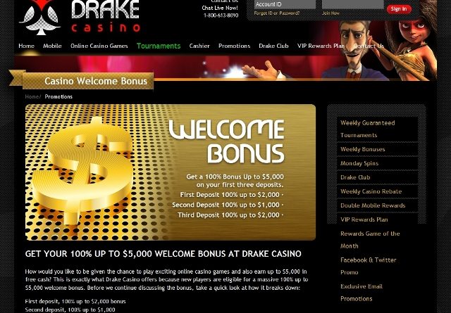 Drake casino payment methods центральный офис столото в москве адрес