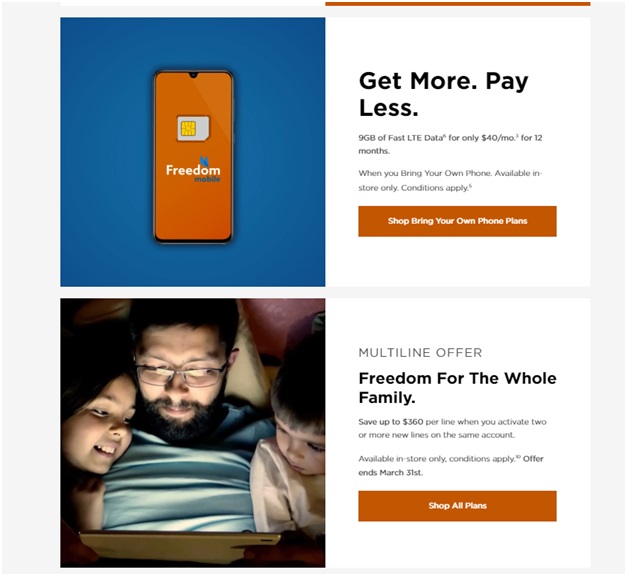 Freedom mobile plans on covid