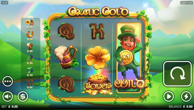 Gaelic Gold Theme - Audio & Design features