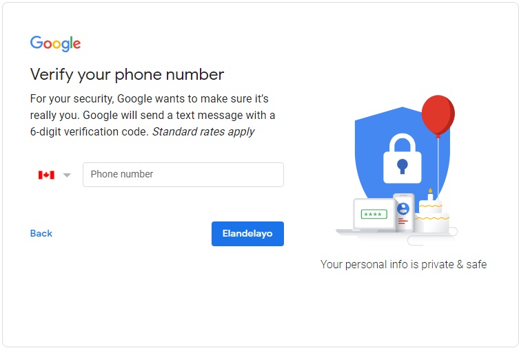 Gmail account