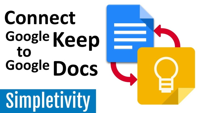Google Docs, Drive, and Keep