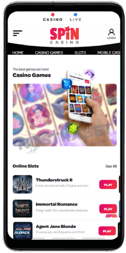 How to Play Vegas Spin Slots at Spin Casino Canada with your Android