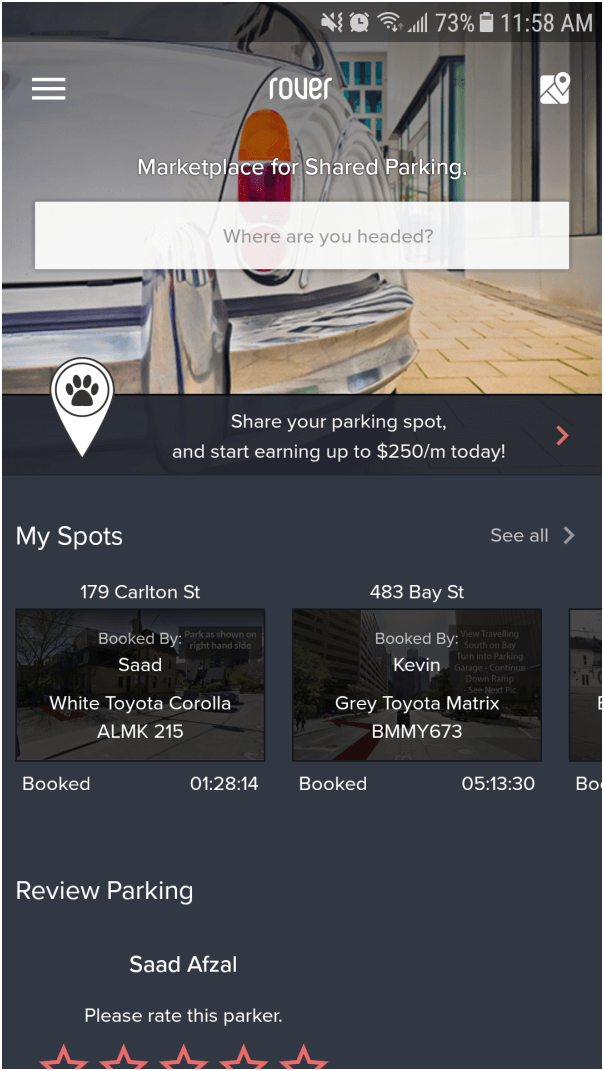 How to add spot at rover app