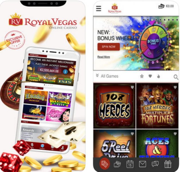 How to download Royal Vegas Android App to play Slots