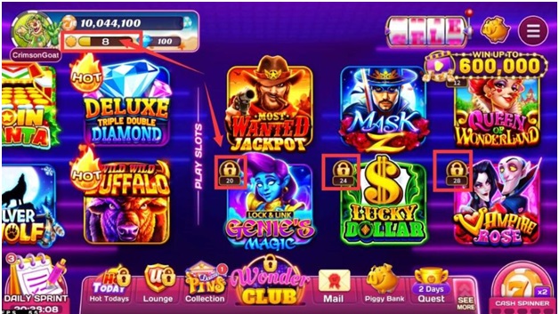 How to get started at wonder cash casino on mobile