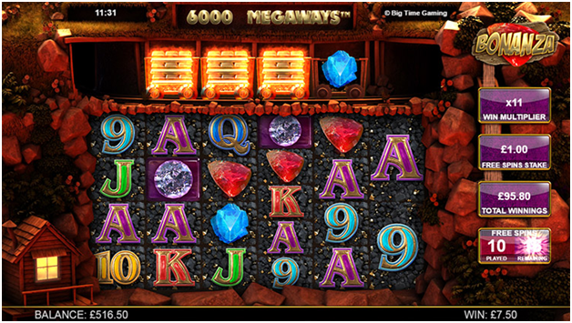 How to play Bonanza Slot Megaways