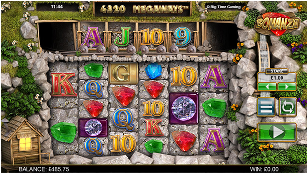 How to play Bonanza Slot Megaways
