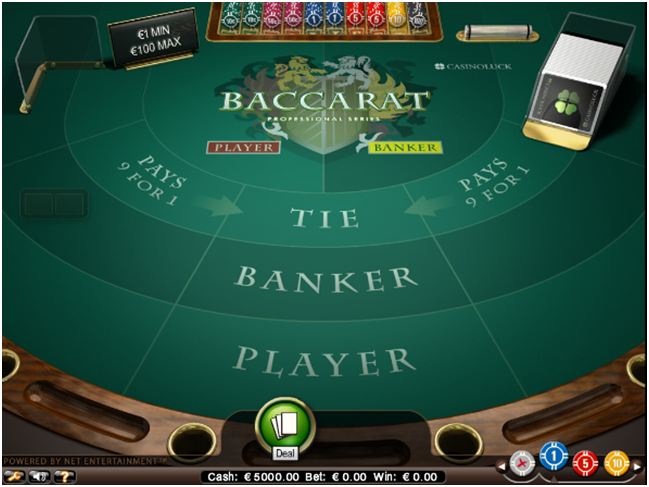 How to play online Baccarat