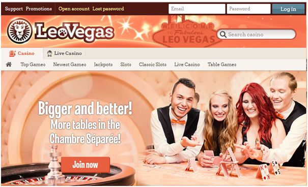 Leo Vegas Casino Banking