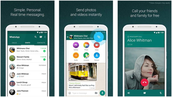 Making free calls with Whatsapp