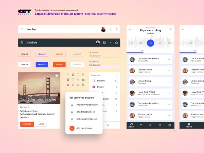 Material Design Demo
