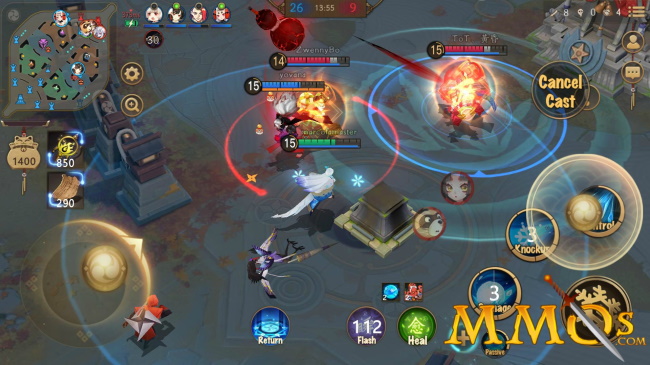 Onmyoji Arena- Top 10 MOBAs and Arena Battle Games for Android Players in 2020
