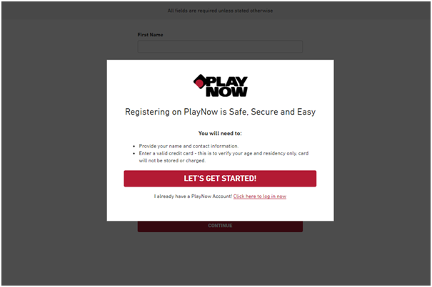 Play Now Deposits and withdrawals