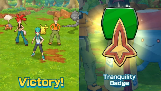 Tranquility Badge in Pokemon Masters