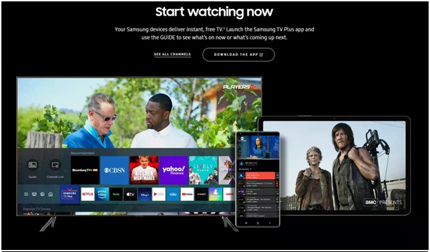 Samsung TV Plus - Channels to watch