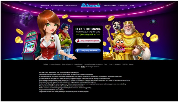 install slotomania app