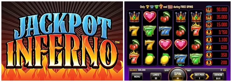 Slots Jackpot Inferno is EASY to play and easy to WIN BIG jackpots!
