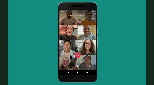 Start a group video call