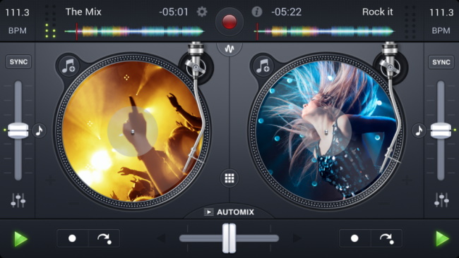 djay 2 (DJ apps for Android)