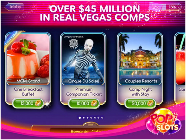 pop slots- real vegas casino bonus